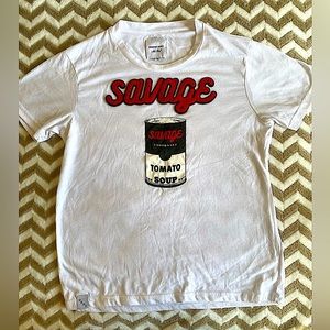 Bushwick Supply New York Savage
Tomato Soup T Shirt Unisex Size M